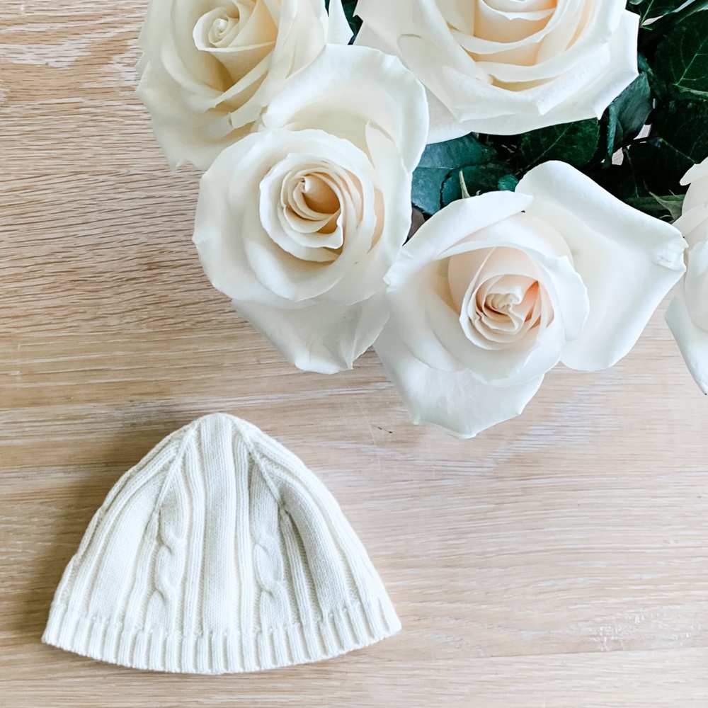 Janie & Jack Cableknit Baby Hat